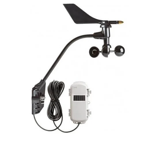 Sensor inalámbrico de dirección y velocidad del viento, 0 a 76 m / seg, HOBO, RXW-WCF-900