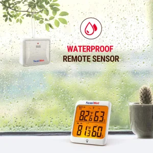 Medidor de Temperatura y Humedad con sensor para exteriores THPRTP63C, SumiMet - 2