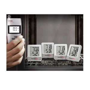 Termohigrómetro para farmacia TP49 , cumplimiento a COFEPRIS - 2