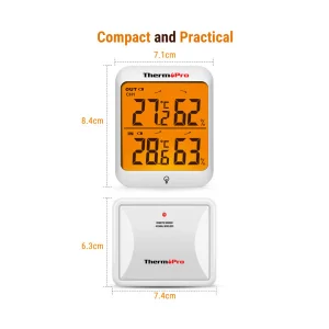 Termohigrómetro para farmacia, cumplimiento a COFEPRIS, THPRTP63C - 3