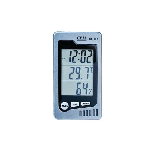 Indicador de temperatura y humedad , 10% RH a 90% RH, CMDT/322