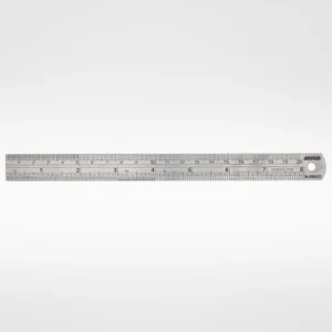 Regla de acero inoxidable de 200 mm, 8 pulgadas, ACC990-008-11 - 1