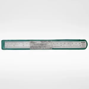 Regla de acero inoxidable de 200 mm, 8 pulgadas, ACC990-008-11 - 2