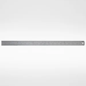 Regla de acero inoxidable semi flexible de 500 mm, 20 pulg, ACC990-020-11 - 1