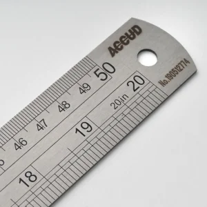 Regla de acero inoxidable semi flexible de 500 mm, 20 pulg, ACC990-020-11 - 3