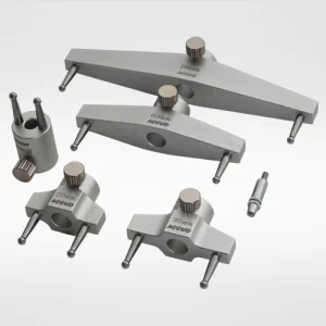 Medidor de radios digital, 5 mm a 700 mm ó 0.2 pulg a 27.5 pulg, ACC296-700-11 - 3