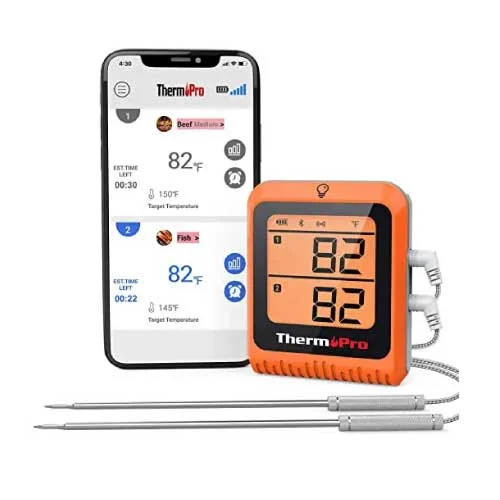 Termómetro de 2 termopares con Bluetooth, -10 ºC a 300 ºC, THPRTPTP920