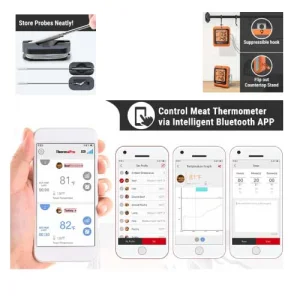 Termómetro de 2 termopares con Bluetooth, -10 ºC a 300 ºC, THPRTPTP920 - 2