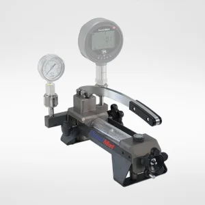 Bomba de presión para calibración de manómetros fluido agua, de 0 a 15,000 psi, SumiMet - 4