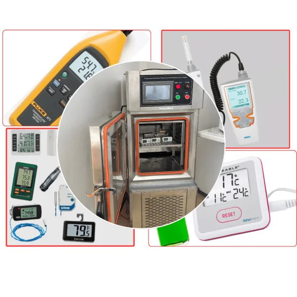 Calibración Higrómetro de Humedad Relativa, SumiMet, 11.3 %HR a 75 %HR