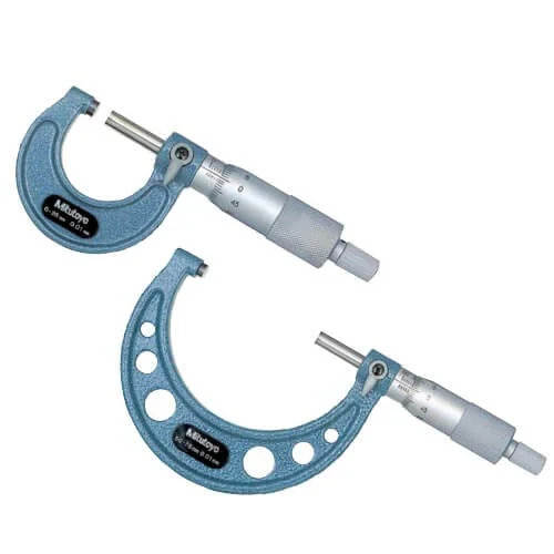 Micrómetro de exteriores analógico, 1 hasta 40" / 25 hasta 1000 mm , Mitutoyo, Serie 103