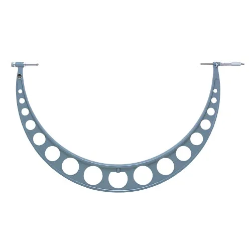 Micrómetros de exteriores con collar de extensión, 500 hasta 1000 mm, Mitutoyo, serie 105-105