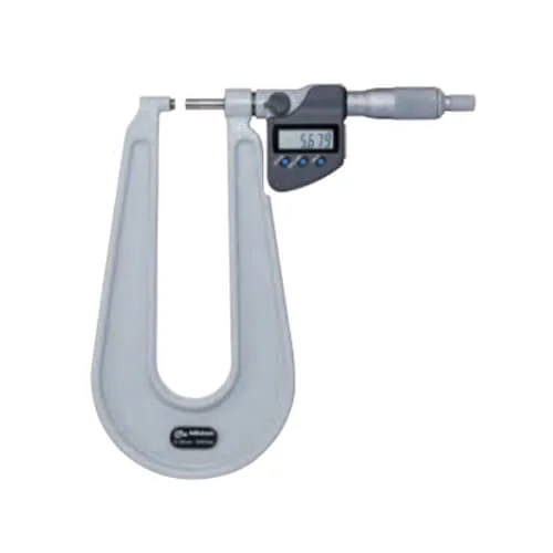 Micrómetro para láminas metálicas, 25 a 50 mm / 1 a 2", Mitutoyo, Serie 389