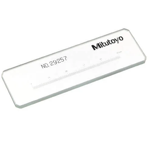 Escalas patrón para comparadores ópticos, de 50 hasta 80 mm / 2 pulg, Mitutoyo, Serie 172