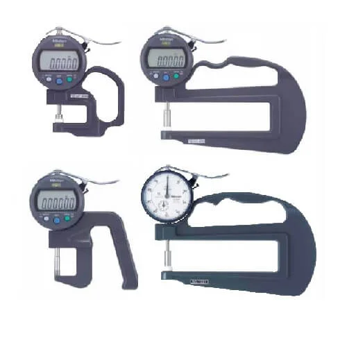 Medidor de espesores, de 0.47 hasta 0.4 pulg, Mitutoyo, serie 547, 7