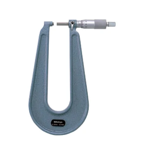 Micrómetro para láminas metálicas, 25 a 50 mm / 1 a 2", Mitutoyo, Serie 118