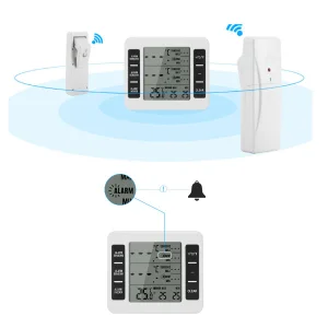 Termómetro digital para refrigerador y congelador, SM986, -40°C a 60 °C - 3