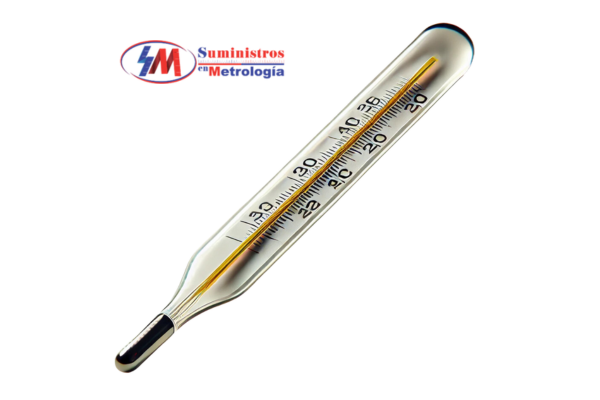 Termómetro de vidrio