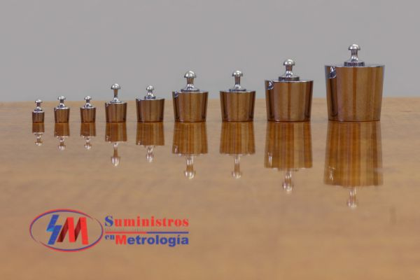 Características principales de las pesas patrón