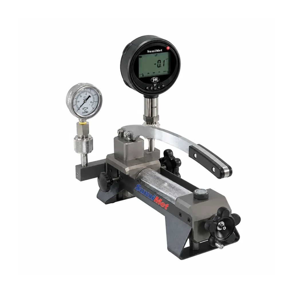 Manómetros digitales de referencia SumiMet, clase 0,1 % FS, 1000 a 2500 bar según modelo - 6