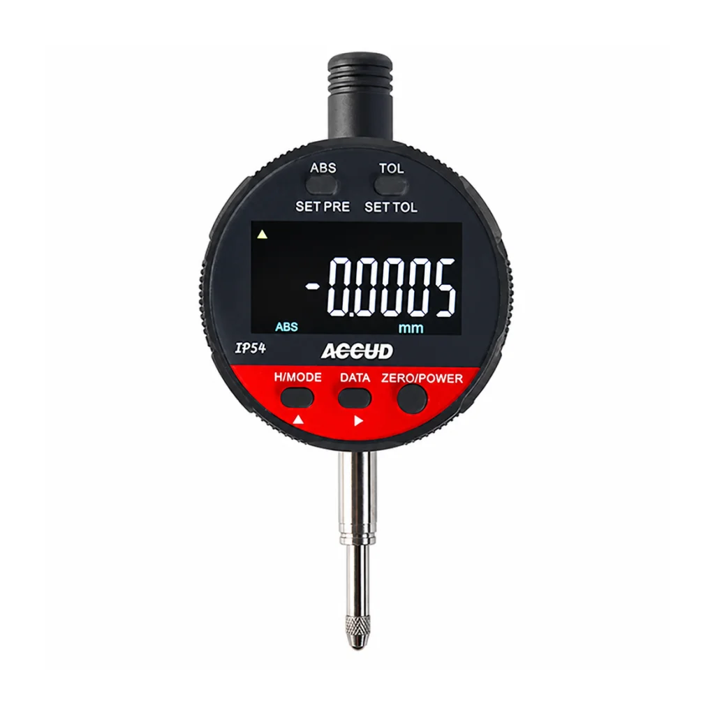 Indicador de carátula digital alta precisión bluetooth Serie 217, 12.7 mm hasta 50.8 mm / 0.5 pulg hasta 2 pulg, ACCUD