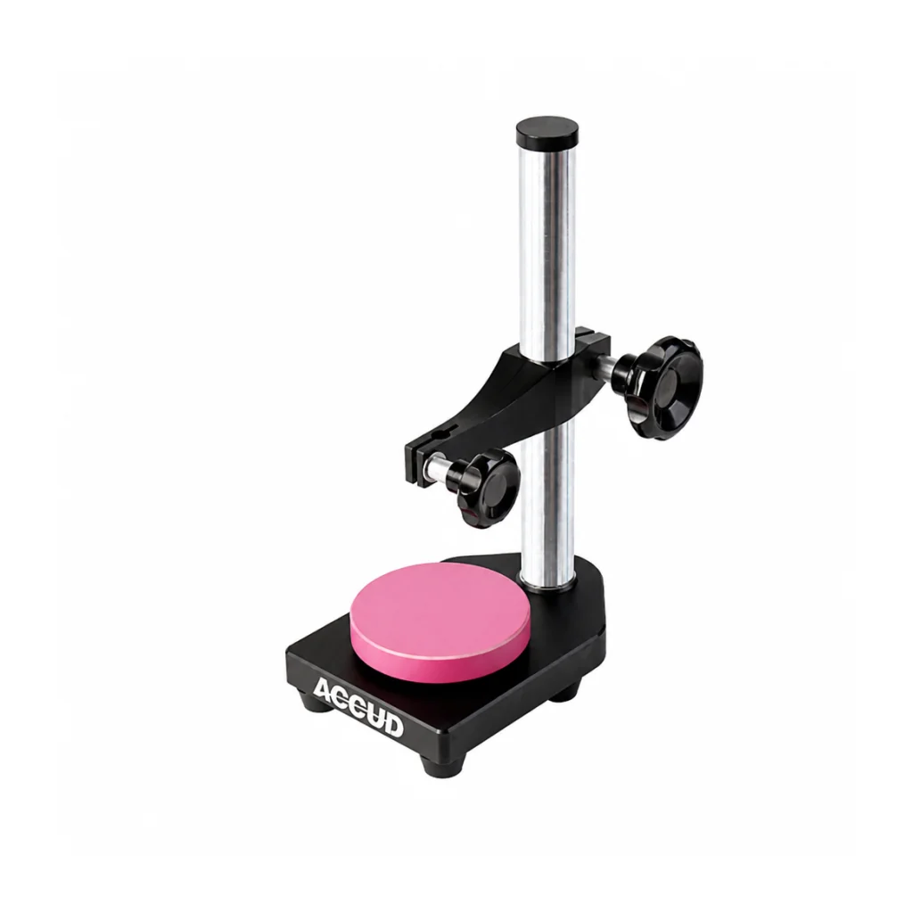 Soporte para indicador de dial de mesa de ceramica serie 290, 225 mm (mesa  100 x 100 mm),   Accud - 1